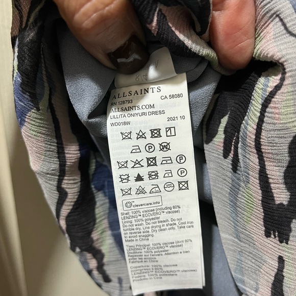 SOLD Dress Women’s All Saints Designer NEW - Picture 6 of 7
